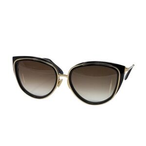 FOR PARTS* Thierry Lasry Enigmaty Sunglasses Cat Eye Black Gold